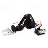 4DOF Robot Arm Mechanical Robot Clamp Claw Kit For Arduino Robotics Assembly - Aladdin Shoppers