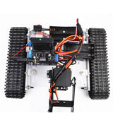 Maxbell Maxbell DIY 4-Dof PS2 Remote Control Tank Chassis Robot Mechanical Arm for Arduino