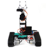 Maxbell Maxbell DIY 4-Dof PS2 Remote Control Tank Chassis Robot Mechanical Arm for Arduino