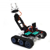 Maxbell Maxbell DIY 4-Dof PS2 Remote Control Tank Chassis Robot Mechanical Arm for Arduino