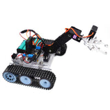 Maxbell Maxbell DIY 4-Dof PS2 Remote Control Tank Chassis Robot Mechanical Arm for Arduino