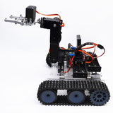 Maxbell Maxbell DIY 4-Dof PS2 Remote Control Tank Chassis Robot Mechanical Arm for Arduino