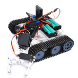 Maxbell Maxbell DIY 4-Dof PS2 Remote Control Tank Chassis Robot Mechanical Arm for Arduino