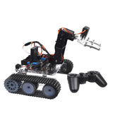 Maxbell Maxbell DIY 4-Dof PS2 Remote Control Tank Chassis Robot Mechanical Arm for Arduino