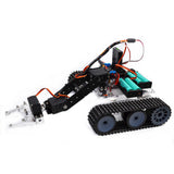 Maxbell Maxbell DIY 4-Dof PS2 Remote Control Tank Chassis Robot Mechanical Arm for Arduino