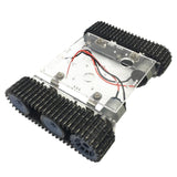 Manipulators Kits DIY Assembling Acrylic 33GB520 Motor DC9-12V Robot Tank Car Chassis Track Crawler Circuits Kits for Arduino Learning Kits - Aladdin Shoppers