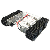Manipulators Kits DIY Assembling Acrylic 33GB520 Motor DC9-12V Robot Tank Car Chassis Track Crawler Circuits Kits for Arduino Learning Kits - Aladdin Shoppers