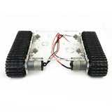 Manipulators Kits DIY Assembling Acrylic 33GB520 Motor DC9-12V Robot Tank Car Chassis Track Crawler Circuits Kits for Arduino Learning Kits - Aladdin Shoppers