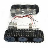 Manipulators Kits DIY Assembling Acrylic 33GB520 Motor DC9-12V Robot Tank Car Chassis Track Crawler Circuits Kits for Arduino Learning Kits - Aladdin Shoppers