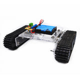 Maxbell Maxbell Robot Learning Kits DIY Smart RC Tank Car Chassis Track Crawler Kits +2.4G Remote Controller for Arduino Robotics Experiment Science Toy