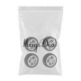 On Road Wheel Rims & Rubber Tires 40mm Hubs For RC Hobby Car, Pack of 4 - Aladdin Shoppers