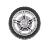 On Road Wheel Rims & Rubber Tires 40mm Hubs For RC Hobby Car, Pack of 4 - Aladdin Shoppers
