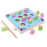 Kids Baby Creative Wooden Intellectual Fishing Game Toy Set Children Early Learning Toy Play Activity - Aladdin Shoppers