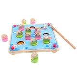 Kids Baby Creative Wooden Intellectual Fishing Game Toy Set Children Early Learning Toy Play Activity - Aladdin Shoppers