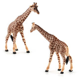 3PCS Simulation Plastic Wildlife Animal Giraffe Model Action Figurine Collectibles Science Nature Toy - Aladdin Shoppers