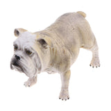 Maxbell Maxbell 5 Pieces Realistic Bulldog Family Pet Model Set, Animal Action Figure Toy for Kids Toddlers, Home Decor, Collections