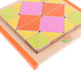 Maxbell Maxbell 3D Multilayer Wooden Geometry Puzzle Jigsaw, Baby Toddler Kids Early Educational Toys