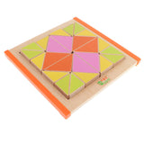 Maxbell Maxbell 3D Multilayer Wooden Geometry Puzzle Jigsaw, Baby Toddler Kids Early Educational Toys