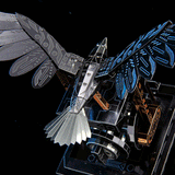 Maxbell Maxbell 88pcs/ set 3D Metal Puzzle - DIY Mechanical Eagle Robotic Model Assemble Model Kits Jigsaw Building Toy Home Decor Souvenirs