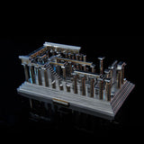 142pcs 3D Metal Puzzle Model - Greece Temple of Athena History Architecture Assembly Set Building Toy Xmas Gift - Aladdin Shoppers