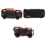 3 Pieces Mini Die-Cast Alloy Fire Engine Cars Model Kids Toy Set Fire Engine