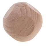 Maxbell Maxbell 3D Geometric Dimensional Shape Solids Wooden Blocks Cube