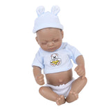 Handmade 11inch Reborn Infant Doll Realistic Newborn African Baby Doll Model