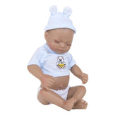 Handmade 11inch Reborn Infant Doll Realistic Newborn African Baby Doll Model