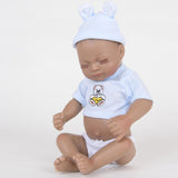 Handmade 11inch Reborn Infant Doll Realistic Newborn African Baby Doll Model