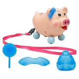 Electric Dancing Piglet Toy w/ Sound and Lights Kids Toddler Gift  Blue