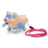 Electric Dancing Piglet Toy w/ Sound and Lights Kids Toddler Gift  Blue