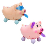 Electric Dancing Piglet Toy w/ Sound and Lights Kids Toddler Gift  Blue