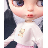 6xFashion Top Pleated Skirt Suit for Blythe 12inch Doll Party Casual Outfits