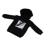 Cute Doll Pullover Clothes for Blythe 12inch Doll Dress up Accessory Black