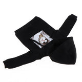 Cute Doll Pullover Clothes for Blythe 12inch Doll Dress up Accessory Black