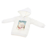 Cute Doll Pullover Clothes for Blythe 12inch Doll Dress up Accessory White