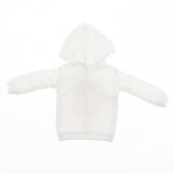 Cute Doll Pullover Clothes for Blythe 12inch Doll Dress up Accessory White