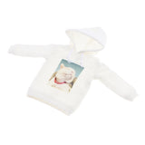 Cute Doll Pullover Clothes for Blythe 12inch Doll Dress up Accessory White