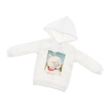 Cute Doll Pullover Clothes for Blythe 12inch Doll Dress up Accessory White