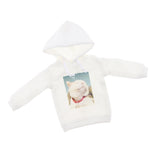 Cute Doll Pullover Clothes for Blythe 12inch Doll Dress up Accessory White