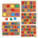 Wooden Jigsaw Puzzle Board Kids/Baby Cognitive Toy Number 0-9