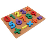 Wooden Jigsaw Puzzle Board Kids/Baby Cognitive Toy Number 0-9
