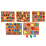 Wooden Jigsaw Puzzle Board Kids/Baby Cognitive Toy Number 0-9
