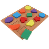 Maxbell Maxbell Wooden Jigsaw Puzzle Board Kids/Baby Cognitive Toy Shapes