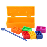 Amazing Magic Tricks Kids Toys Props Magician Supplies Color blocks escape