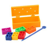 Amazing Magic Tricks Kids Toys Props Magician Supplies Color blocks escape