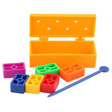 Amazing Magic Tricks Kids Toys Props Magician Supplies Color blocks escape