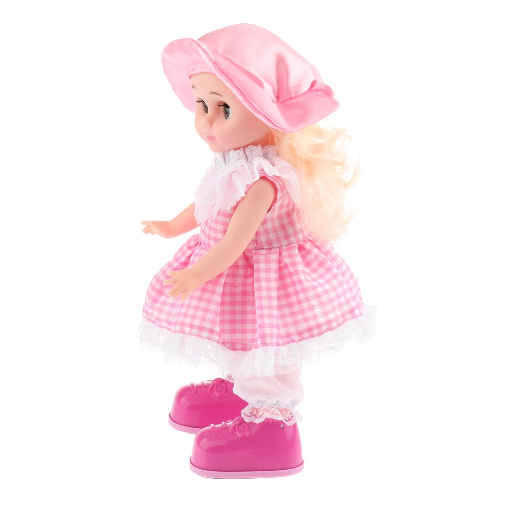 Maxbell Maxbell Interactive Talking Dancing Girls Doll for Baby Dress Up Educational Toy A