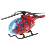 1:72 Diecast Cars Toy Fire Dept & Engineering Vehicles Helicopter B