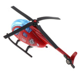 1:72 Diecast Cars Toy Fire Dept & Engineering Vehicles Helicopter B